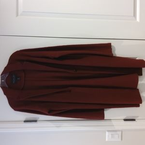 Rachel Zoe wool blend Boucle Midi Coat